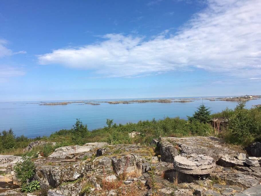 Kjøkkenutsikt.