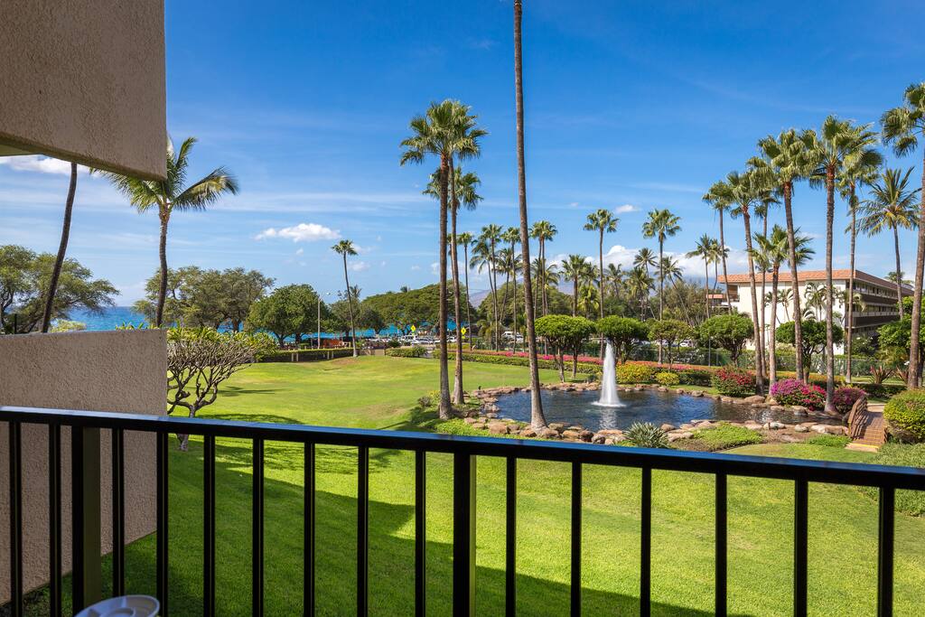 Beautiful Ocean And Garden Views