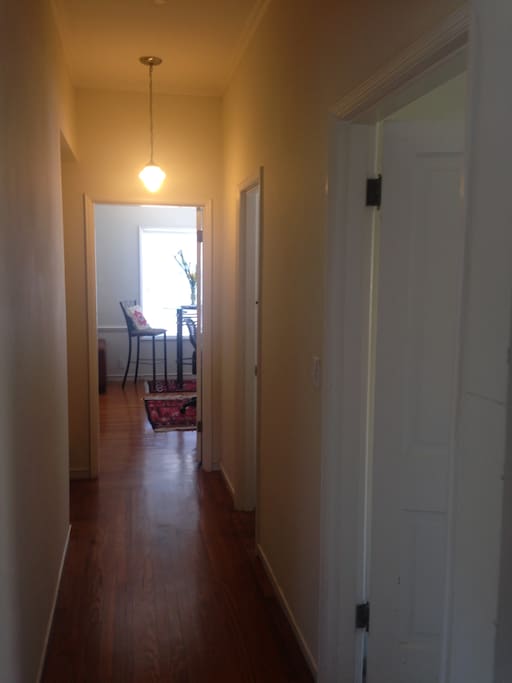 Corridor leading to Guest Bedroom and Private Guest Bathroom
