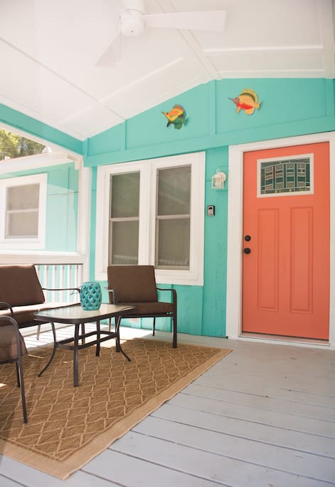 Screened in Front Porch