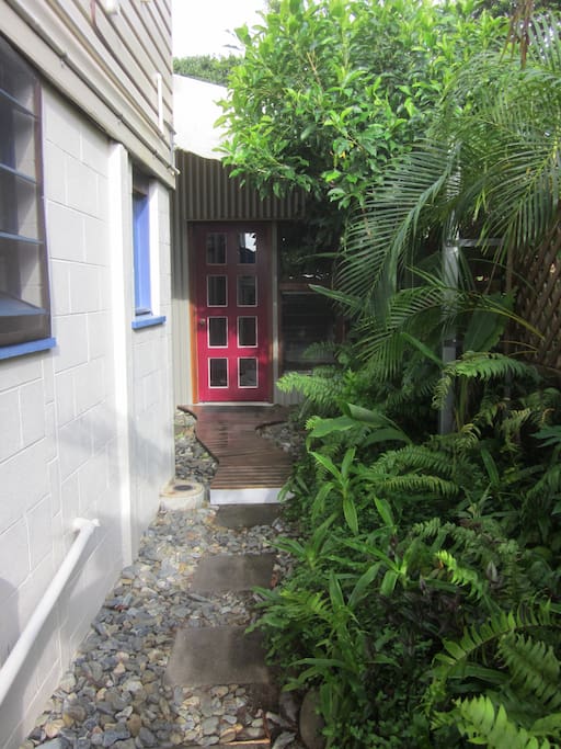 Entrance to the room.