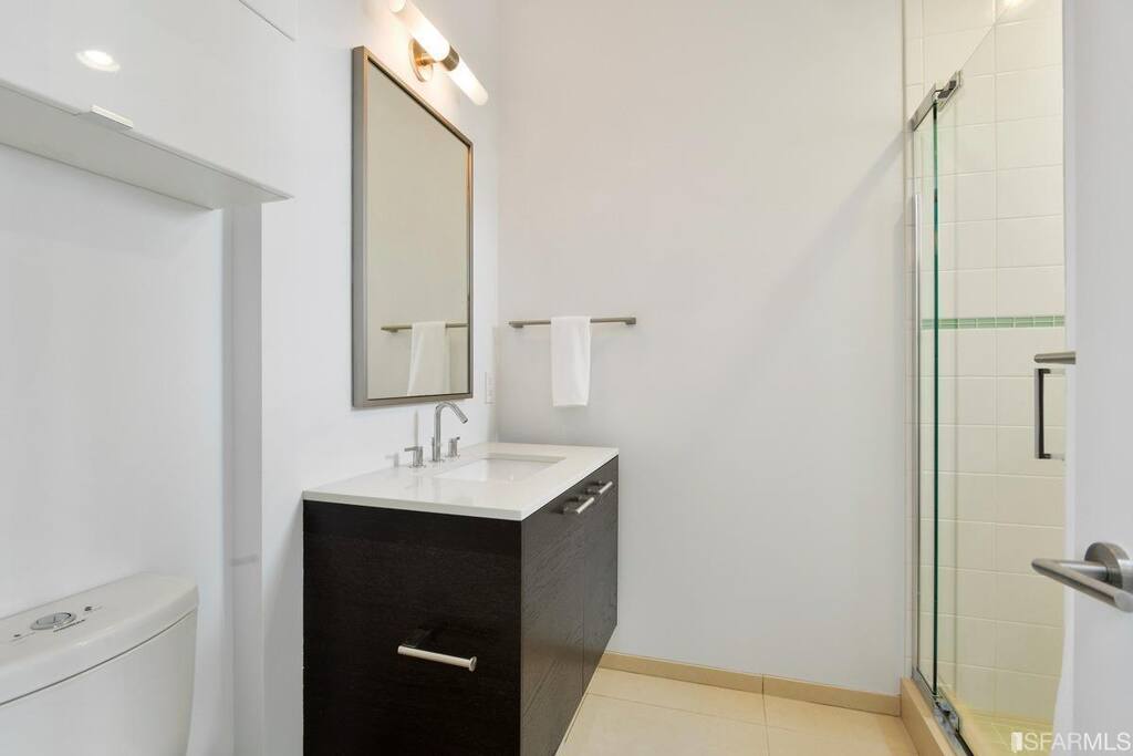Private bathroom for guest use