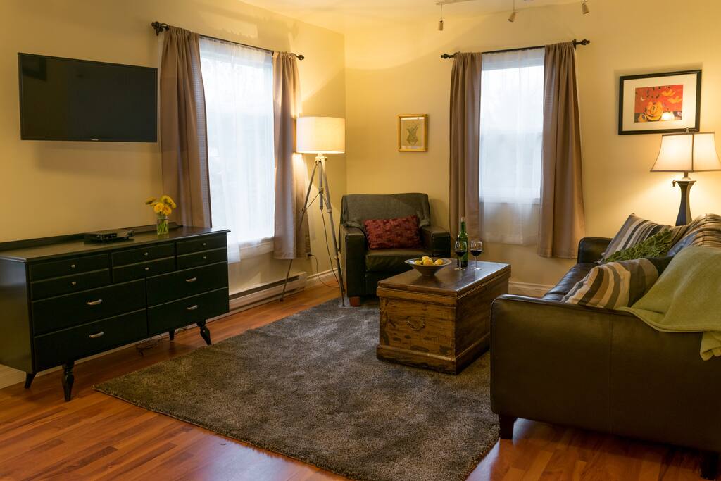 TV with cable, Netflix, Crave TV and more.