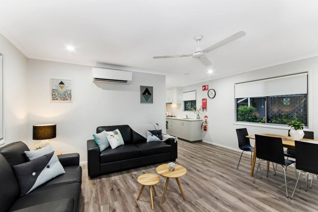 Large lounge and dining