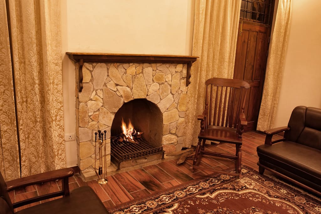 Fireplace in Living Room