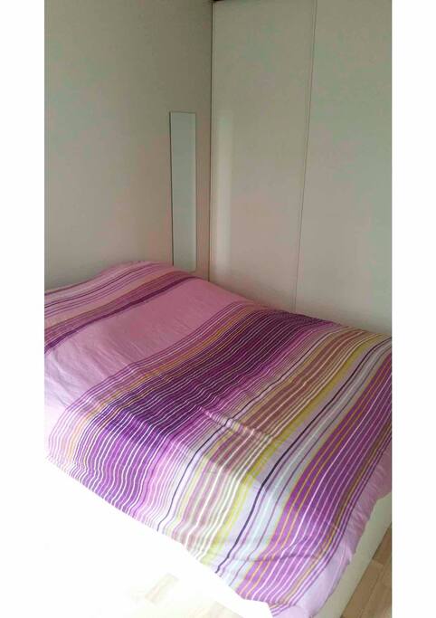 Chambre de 15m2 avec rangements