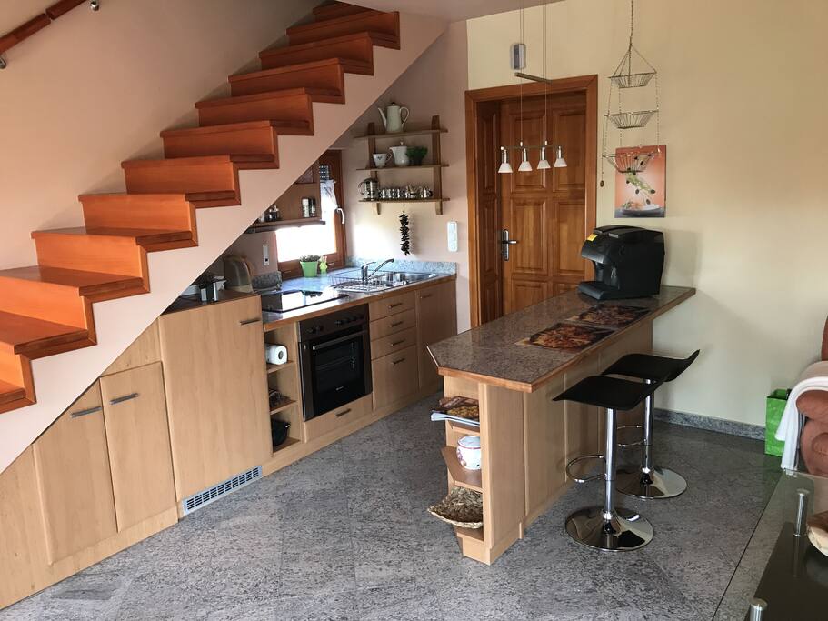 Küche mit Esstheke