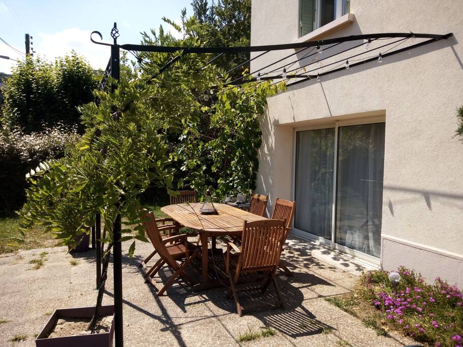 terrasse à disposition