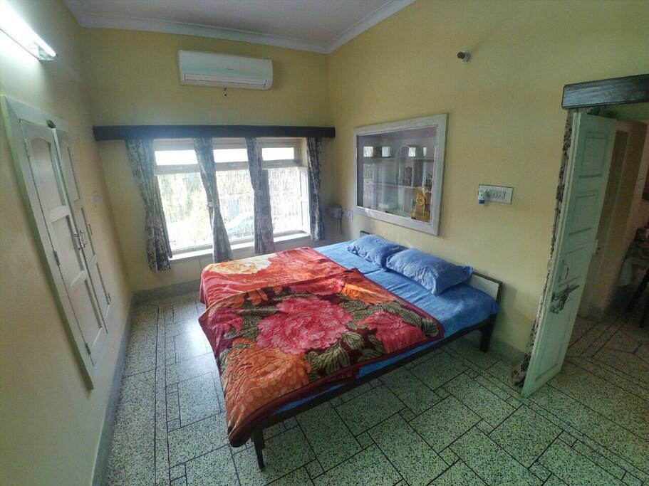 First bedroom: with O’ General AC and lots of sunlight and fresh air.