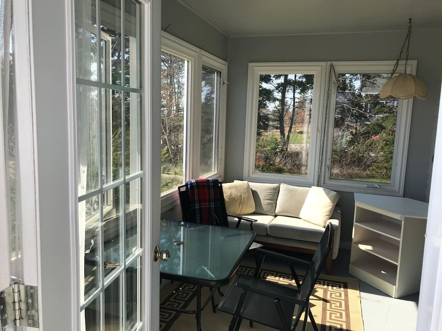 Welcome to our west facing porch