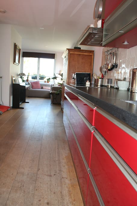 Well equipped kitchen.