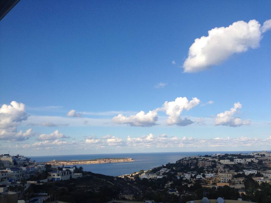View from terrace