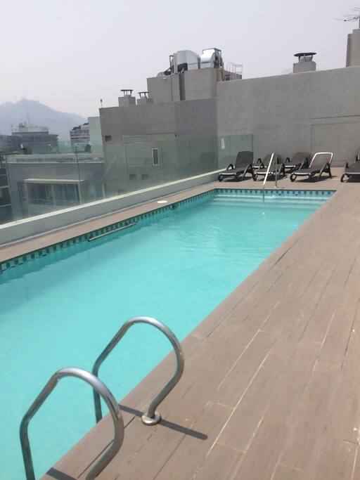 Piscina azotea