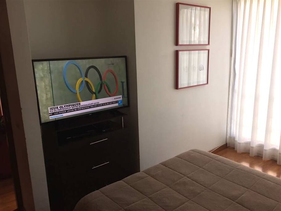 TV LCD 42" con 60 canales