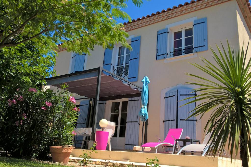Maison côté jardin