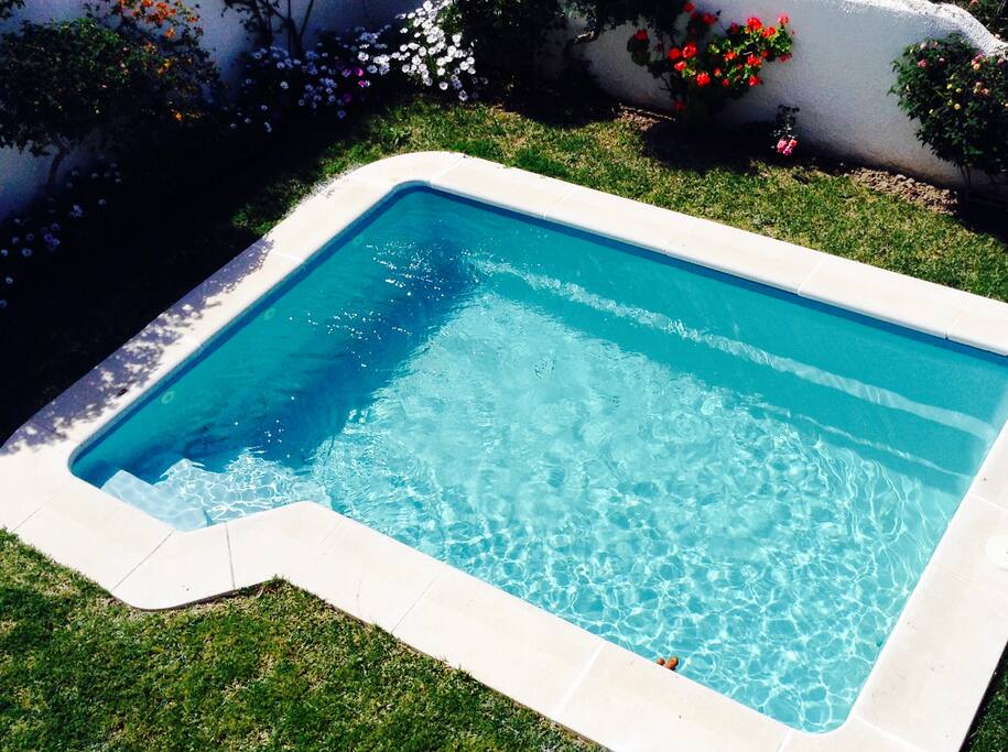 Piscine privée dans le jardin