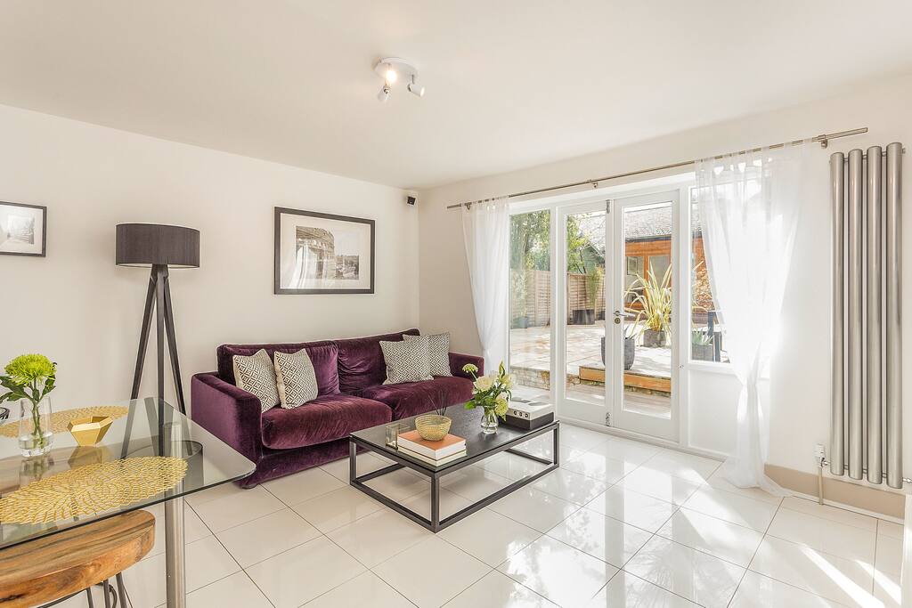 Open plan living room