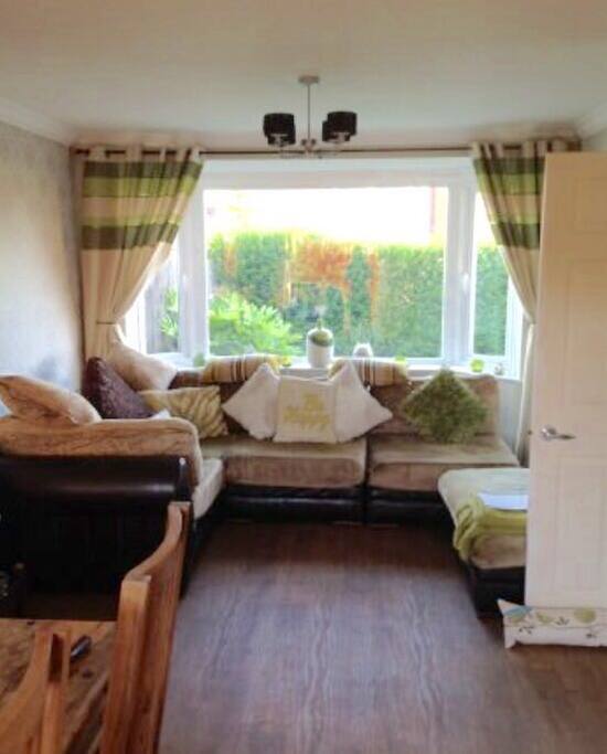 our lounge area is very spacious and cozy
