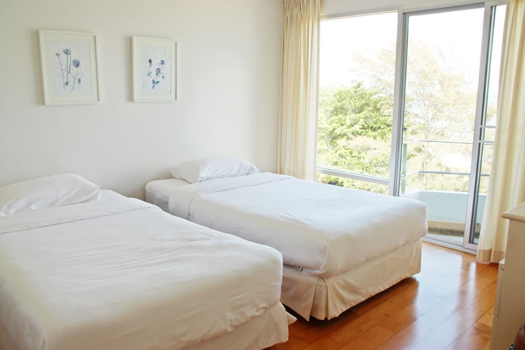 Twin beds