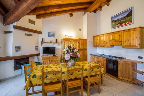 Apartment in Antey St Andrè with 3 bedrooms