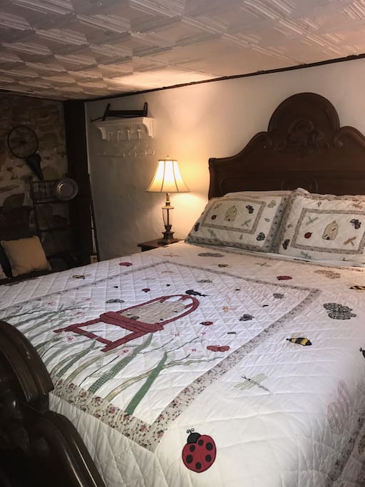 Queen bed