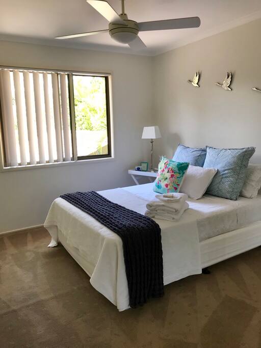 Double bed and built in robe