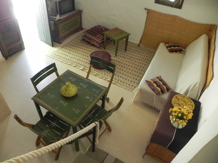 "Ghorfa"cosy Maison Piscine Privée Sans Vis à Vis - Tunisie