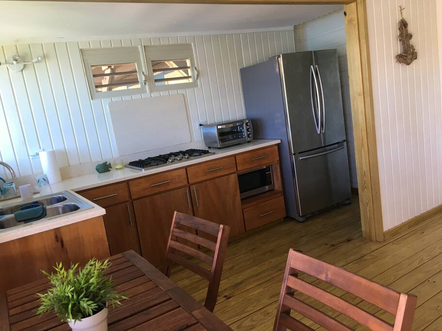 Fully equipped kitchen