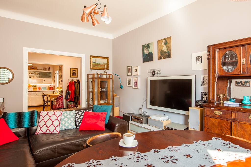 living room with sofa