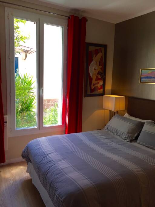 Chambre sur jardin