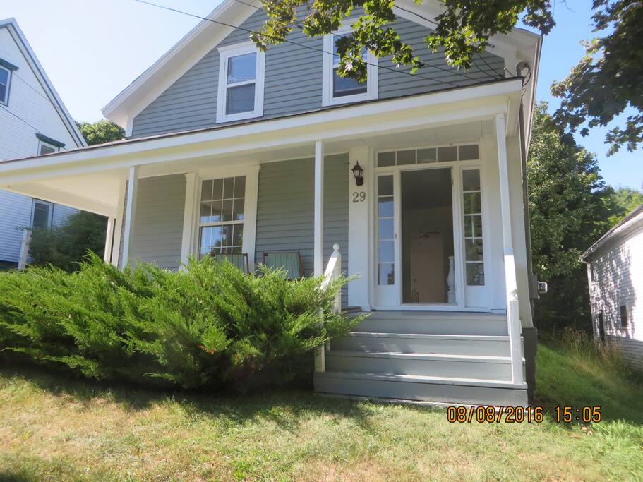 front of the home