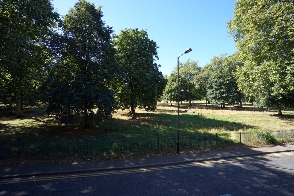 View of Victoria Park from the apartment