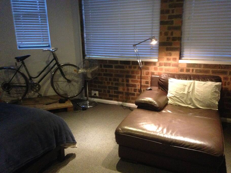 Room Includes Italian Leather couch