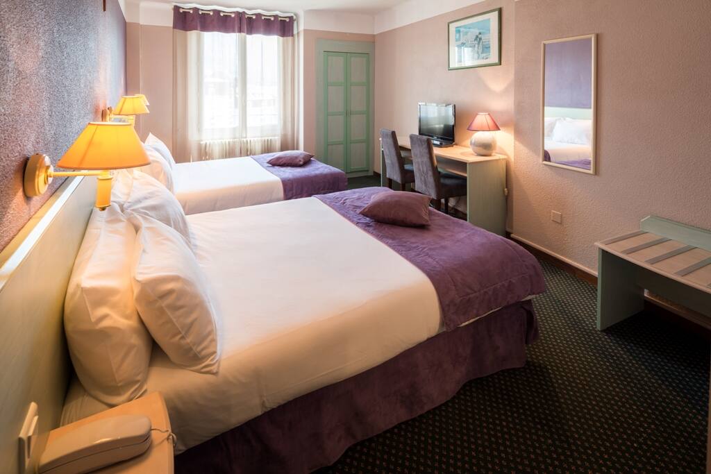 chambre familiale 2 grand lits