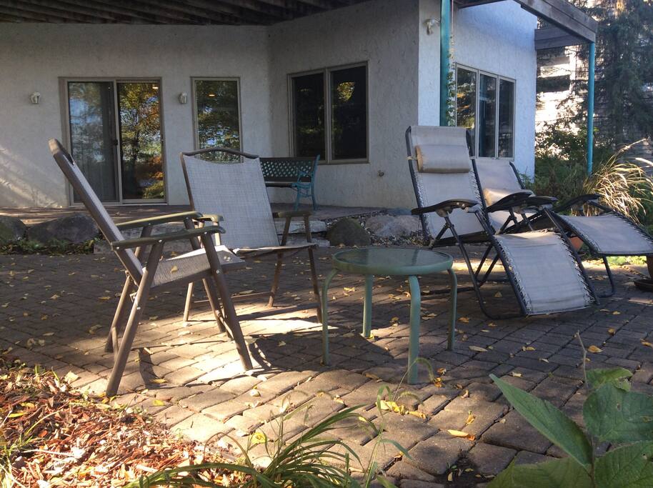 Patio for your enjoyment.