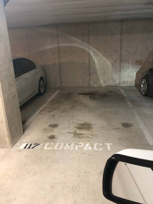 Space says compact, but my SUV fits easily