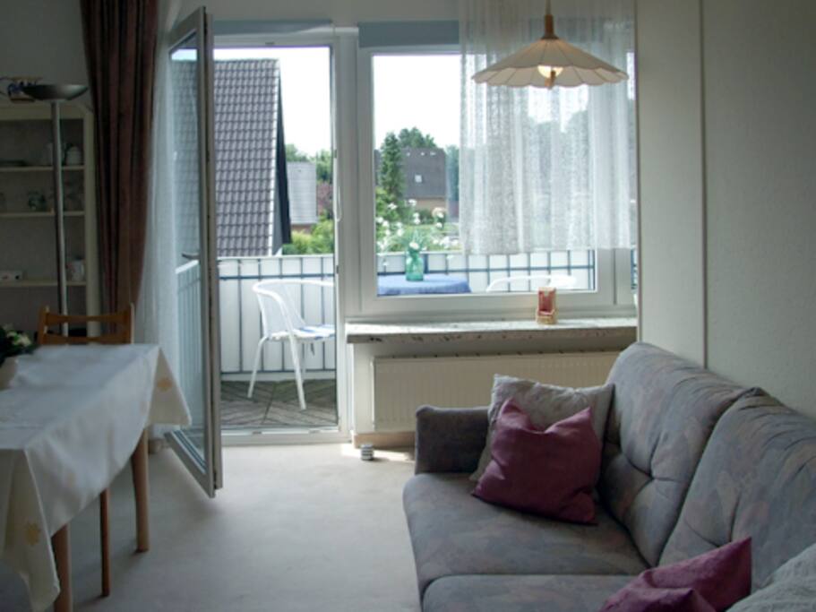 Blick in Richtung Balkon