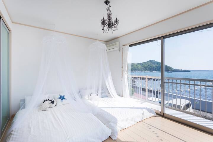 ペット q テレワーク可 最大8名 １日１組 下田港目の前 海一望 Marine House 借りられる一軒家 Shimoda Shi Shizuoka Ken 日本