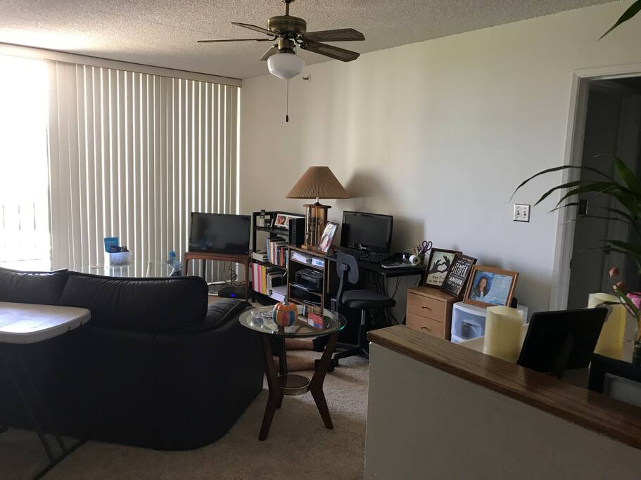 Offered room with couch