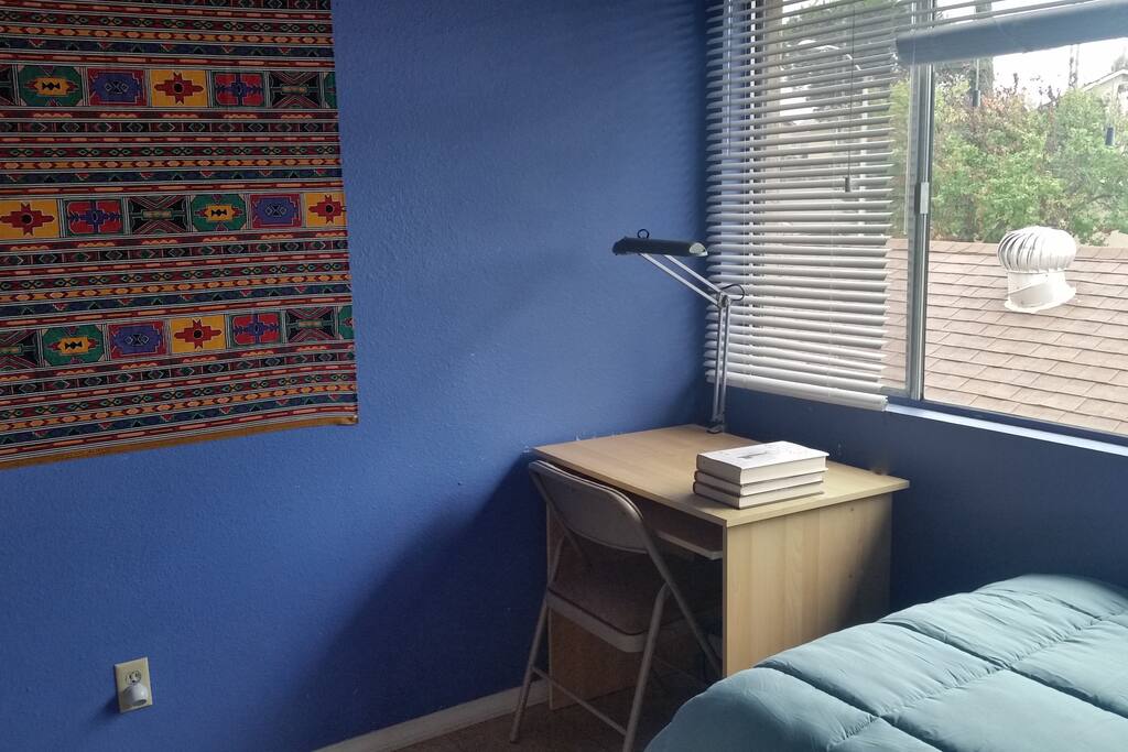 Desk in the room