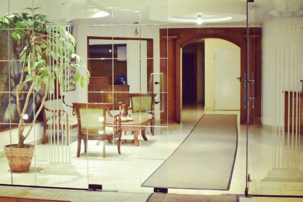 Hall de entrada al Edificio