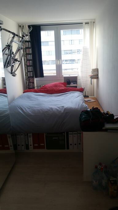 Bed is 140cm/200cm