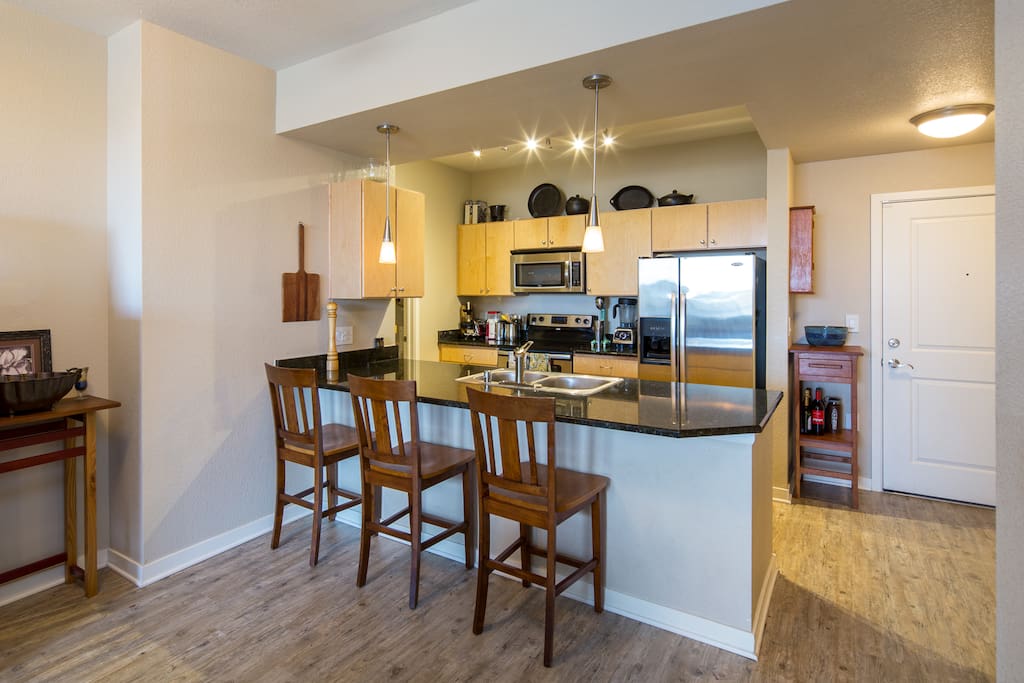 Fully appointed kitchen!