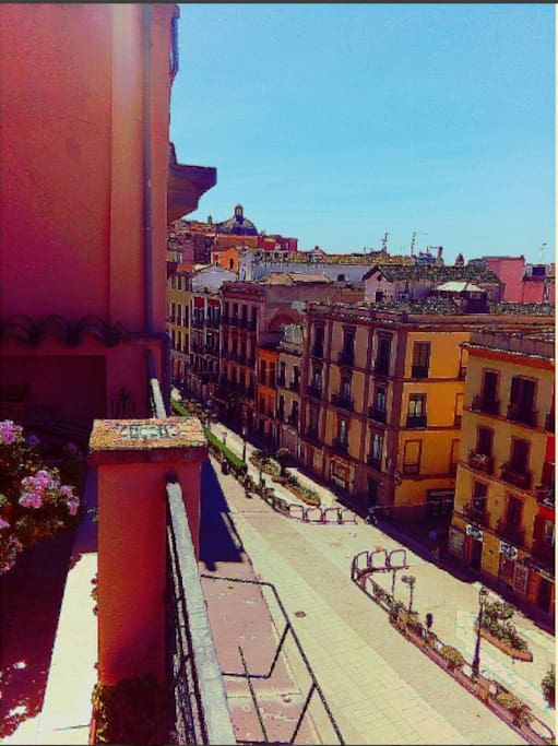 Terrazzino al 4 piano