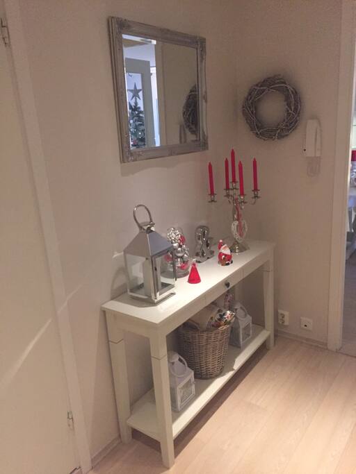 Cozy entrance