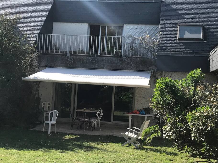 maison coté jardin