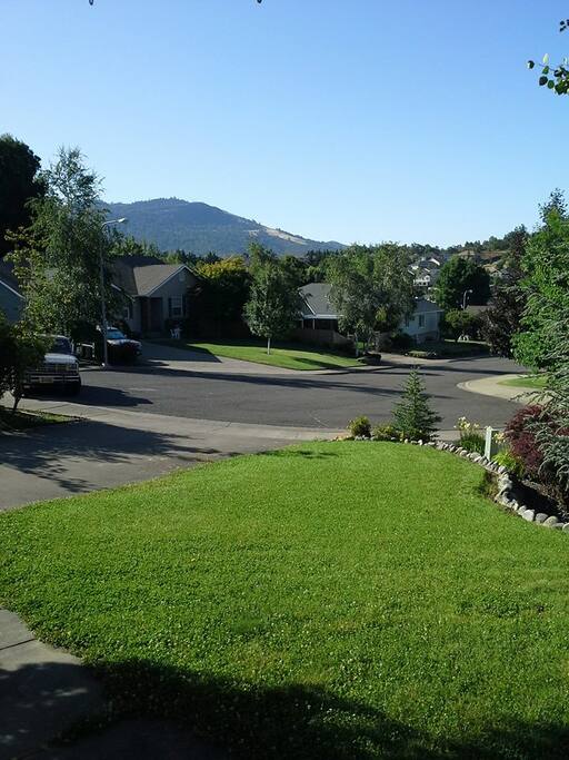Surrounded by mountains