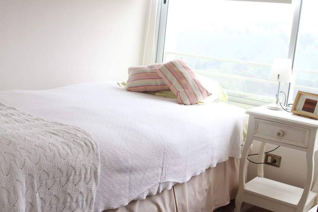 Cama nido, segundo dormitorio con Vista al Bosque