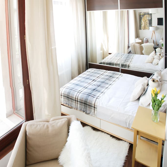 The bedroom