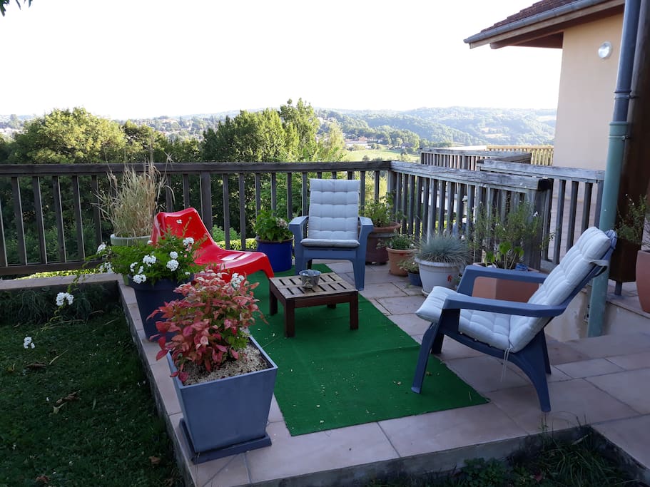 terrasse à disposition